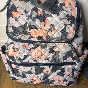 Vera Bradley Featherweight Backpack in Textured Garden